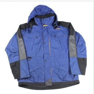 Mobius Kids Winter Jacket Blue Sz 16 Youth Jacket